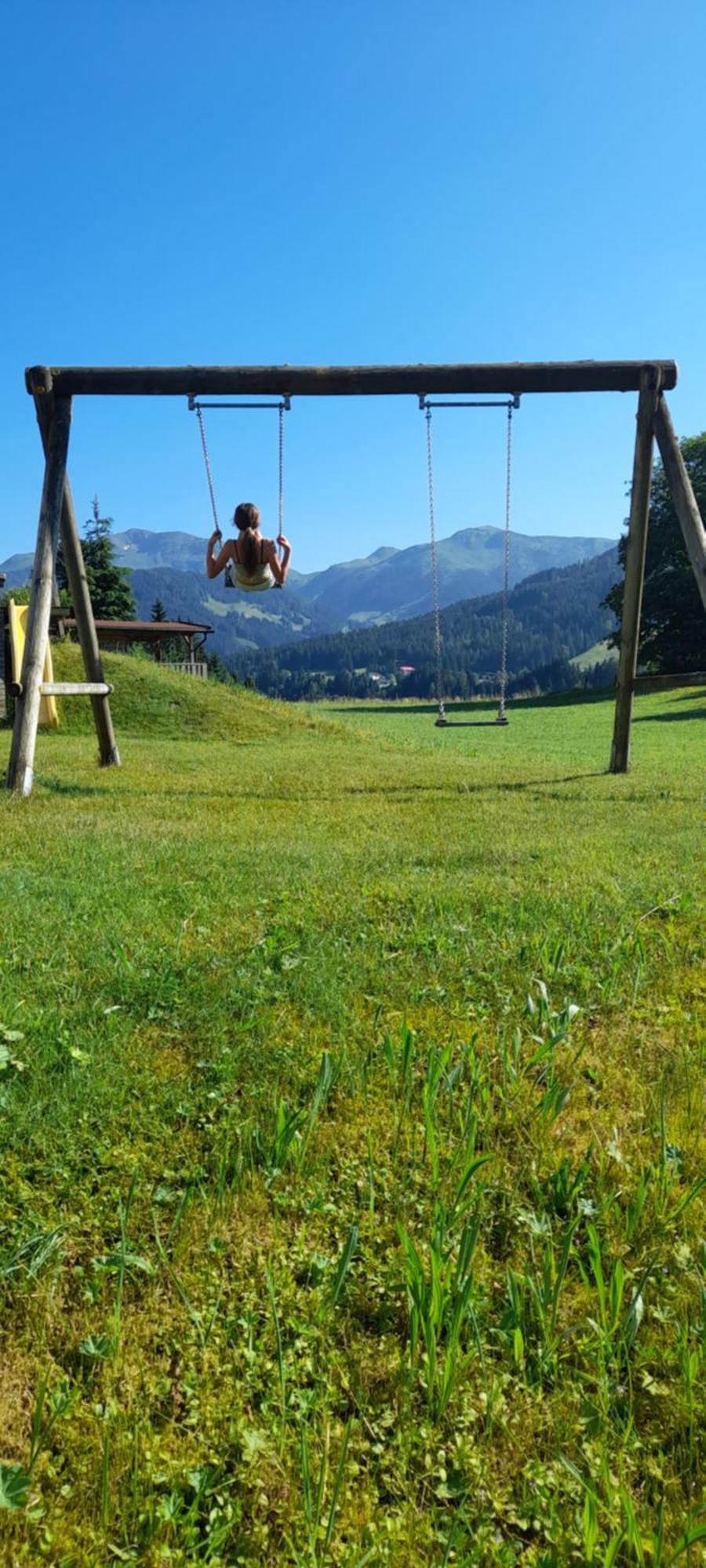Appartements Alpenschloessl โอเบอเอา ภายนอก รูปภาพ